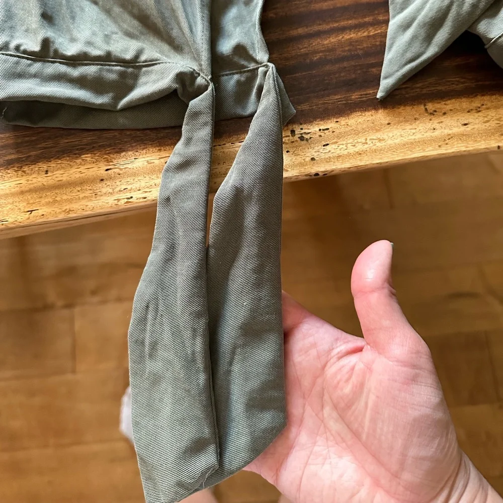 Reformation Avalon Pant - army green